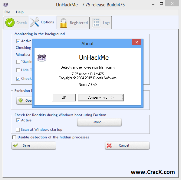 UnHackMe 7.75 Key File + Crack Key Full Free Download