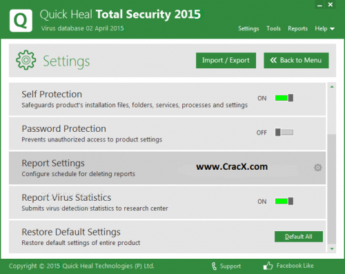 Quick Heal Total Security 2015 Key Generator + Patch Free Full