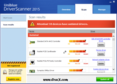 Uniblue Driver Scanner 2015 Registration Key Free Full Download