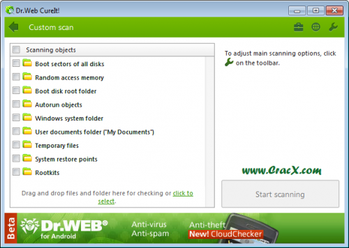 Dr.Web CureIt Serial Key + Crack 10.0 Full Free Download