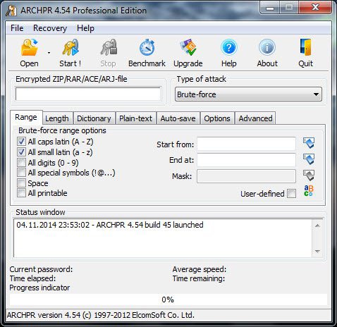 Advance Archive Password Recovery Pro 4.54 Key Full Free