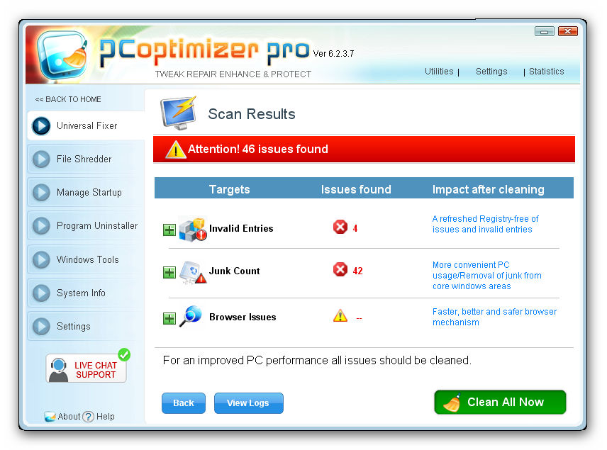PC Optimizer Pro 2015 License Key with Crack Full Download