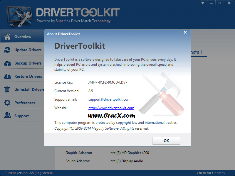 Driver Toolkit 8.5 Serial Keygen, Crack Free Download