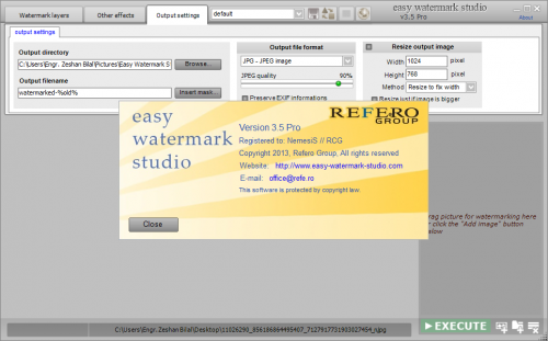 Easy Watermark Studio Pro 3.5 License Key + Crack Download