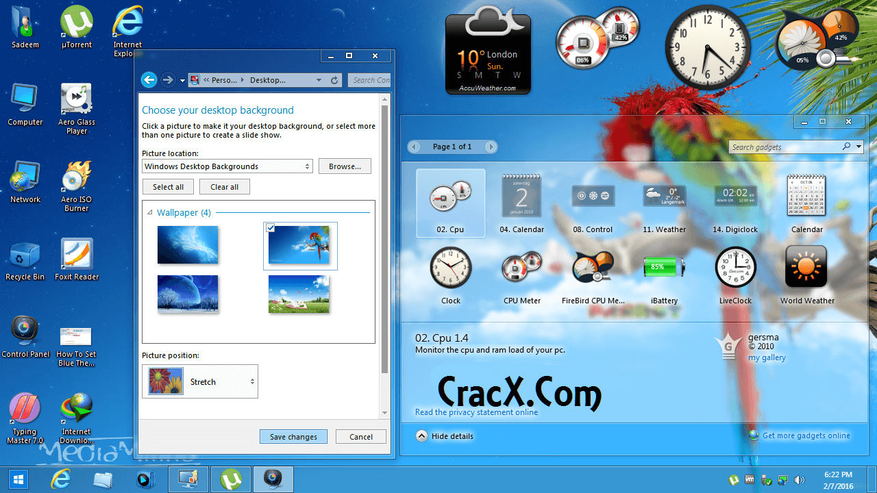 Windows 7 Aero Blue Lite Edition with Crack Iso Download