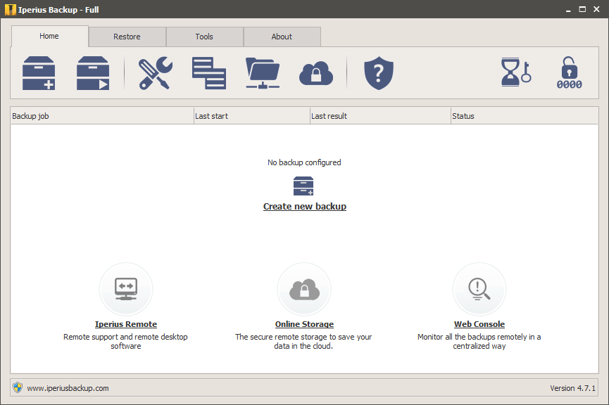 Iperius Backup 4.7.1 Serial Key + Patch Free Download