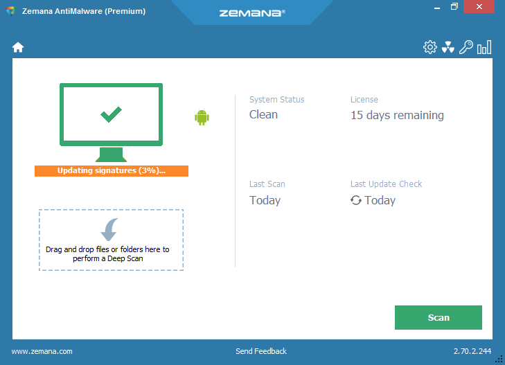 Zemana AntiMalware Premium 2.70 Keygen & Patch Download