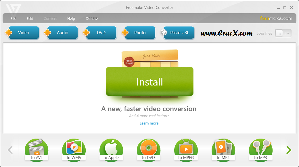 Freemake Video Converter Gold 4.1.9 Serial Key Free Download