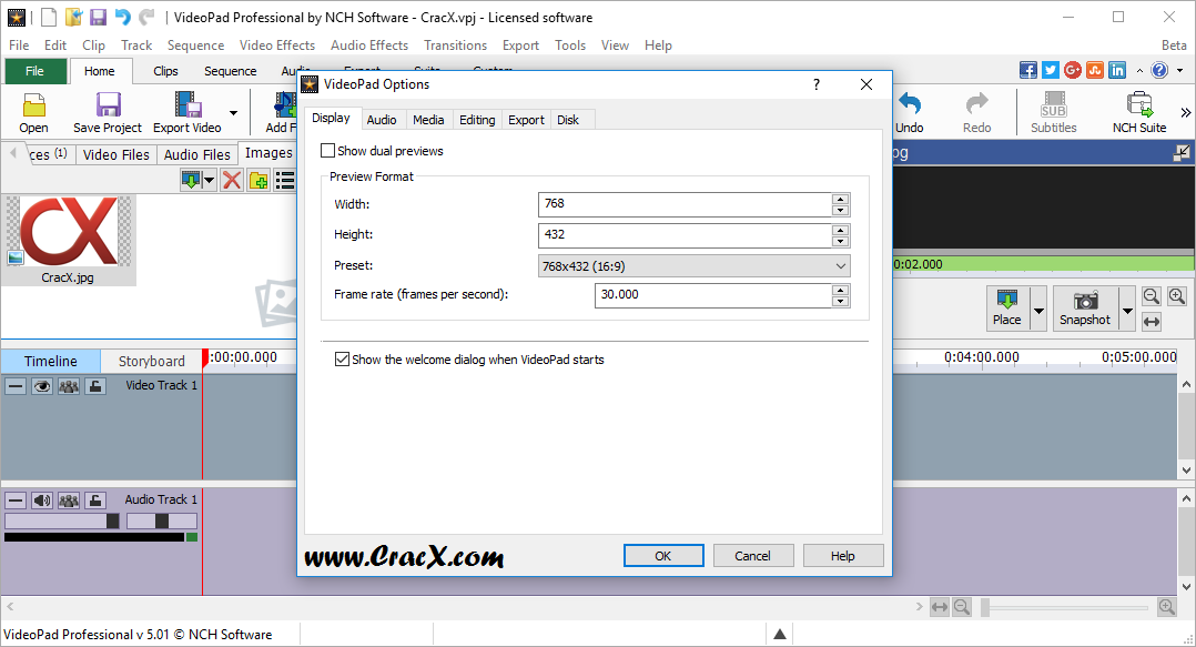 NCH VideoPad Video Editor Professional 4.56 Keygen Download