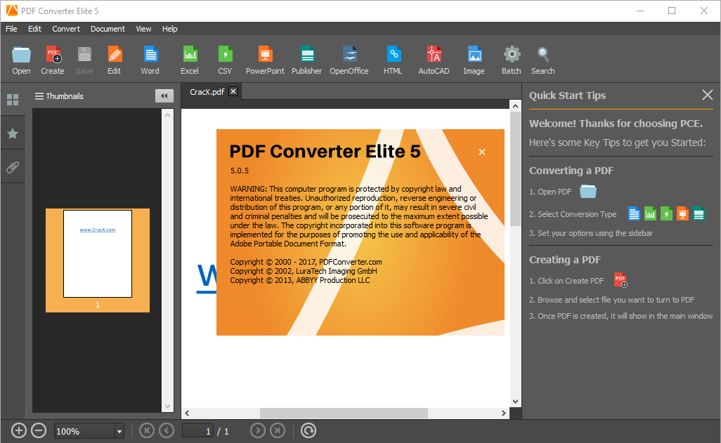 PDF Converter Elite 5.0.5.0 Serial Key & Activator Download
