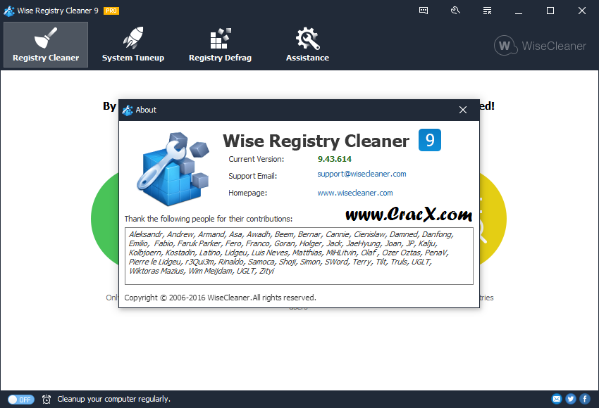 Wise Registry Cleaner Pro 9.43.614 Patch & Keygen Free Download
