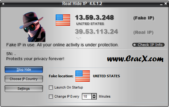 Real Hide IP 4.6.1.2 Full License Key & Patch Download