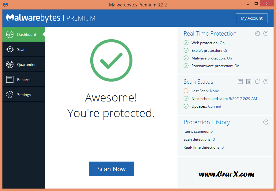 Malwarebytes Premium 3.2.2.2029 Crack + License Key Download