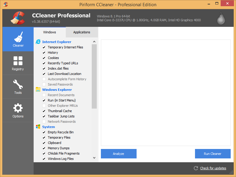 CCleaner Pro 5.38.6357 Crack + Serial Number Download