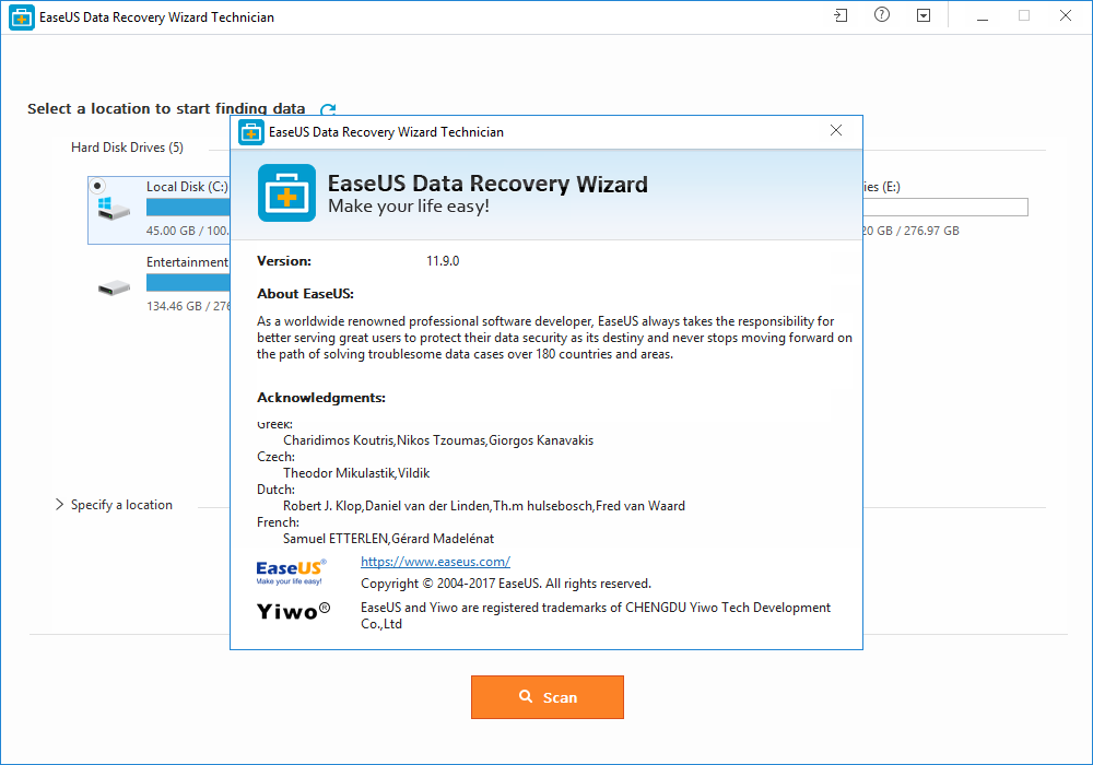 EaseUS Data Recovery Wizard 11.9.0 License Key + Patch Download