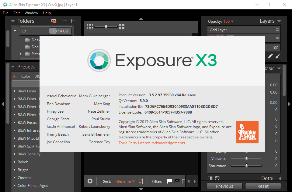 Alien Skin Exposure X3 Bundle 3.5.2.91 Keygen & Activator Download