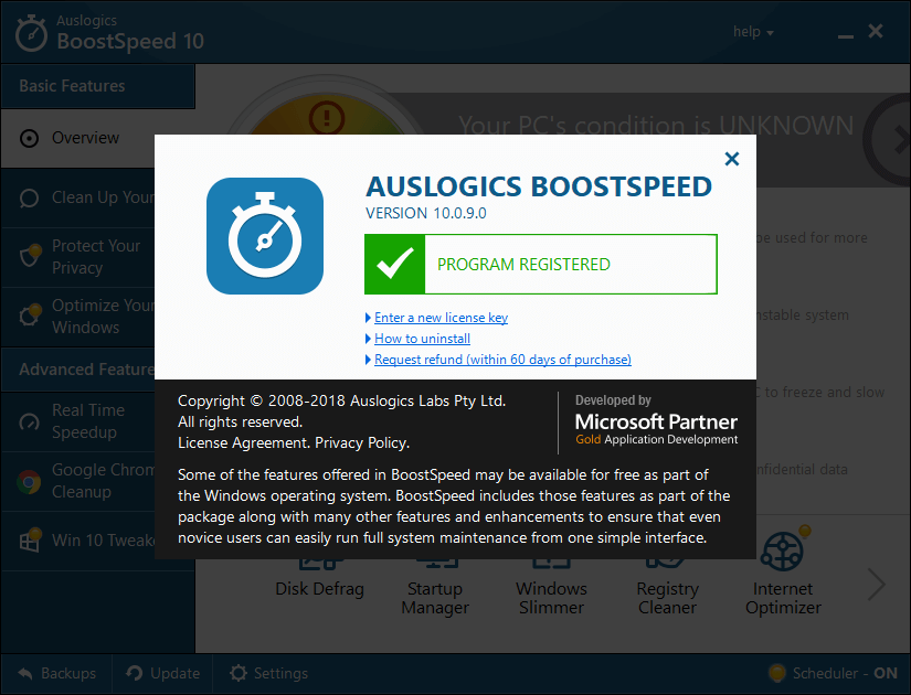 Auslogics BoostSpeed 10.0.9.0 Keygen & Activator Download