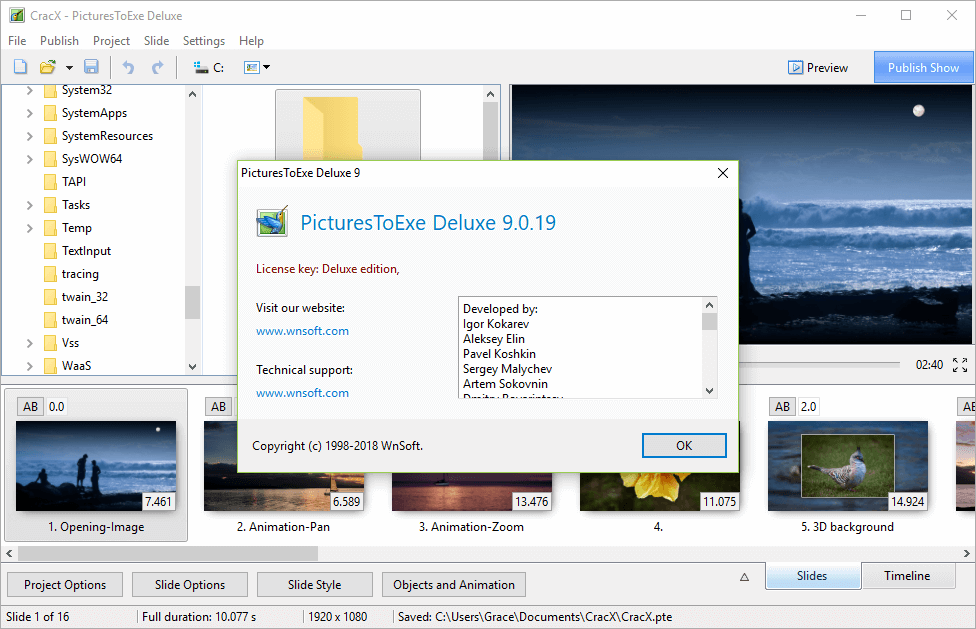 PicturesToExe Deluxe 9.0.19 Full Keygen & Activator Download