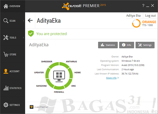 Avast Premier 2015 License Key with Crack Free Download