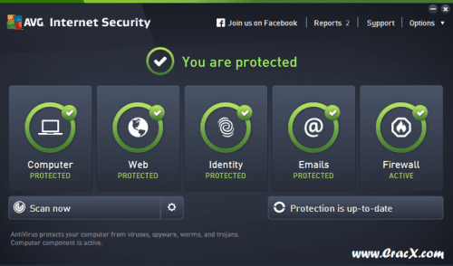 AVG Internet Security 2015 Key + Crack Full Version Download