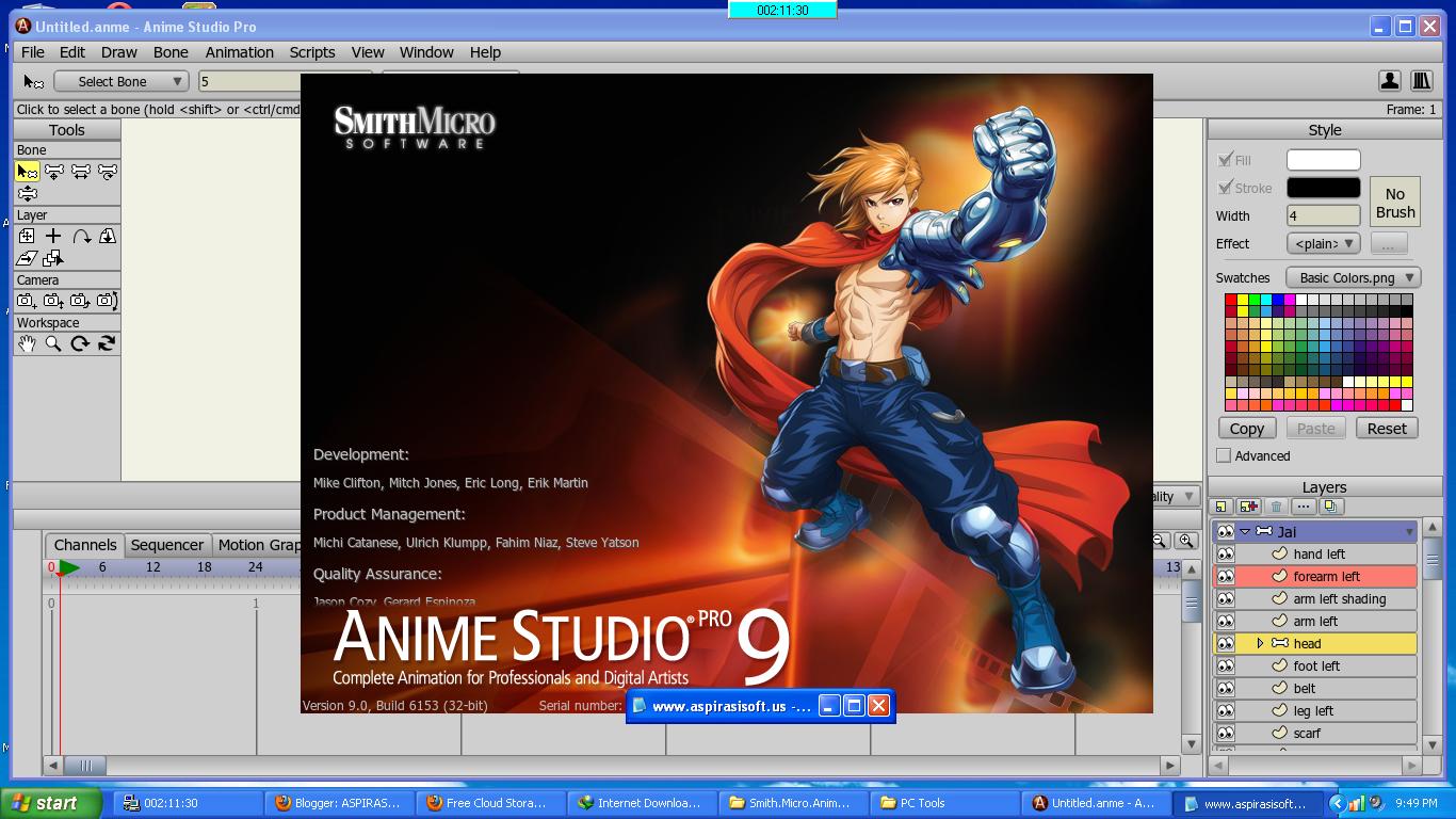 Anime Studio Pro 9 Crack Keygen Plus Serial Number Full Download