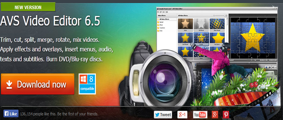 AVS Video Editor 6.5 Crack With Activation Key Full Download