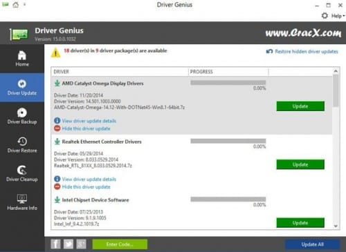 driver genius professional 14 invalid database file