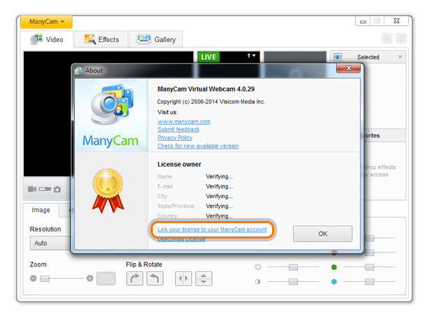 ManyCam Pro 4.1 Crack with Serial Keygen Free Download