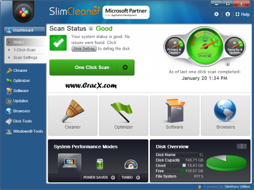 SlimCleaner Plus Crack + Keygen Full Version Free Download