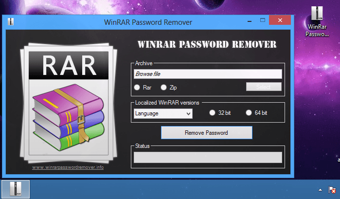 Winrar Password Remover 2015 Crack + Serial Number Free