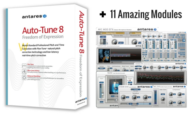 Antares AutoTune 8 Crack with Key Full Version Free Download
