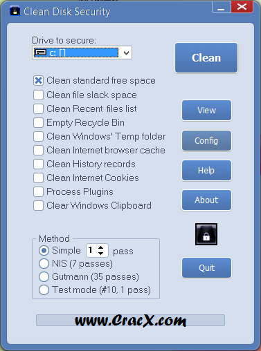 Clean Disk Security 8.06 Crack + Serial Key Free Download