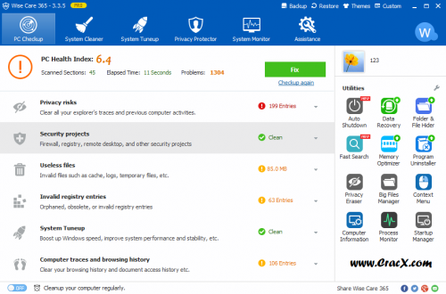 Wise Care 365 Pro Crack + Keygen Full Version Free Download