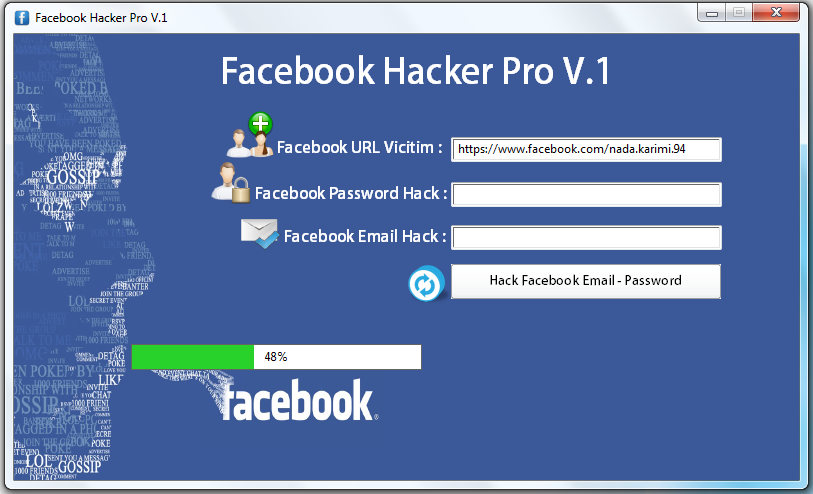 Facebook Hacker Pro 2.8.9 Crack with Activation key Full Free