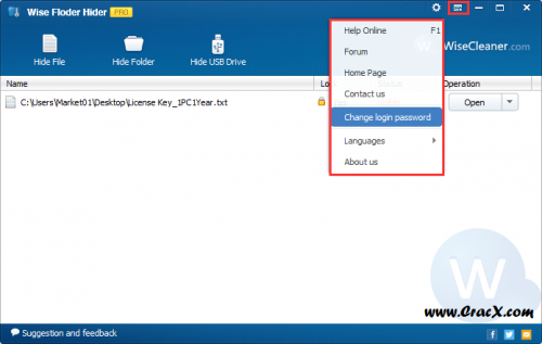 Wise Folder Hider Pro 3.28 License Key + Crack Free Download