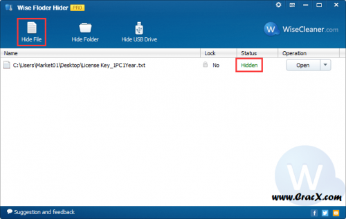 Wise Folder Hider Pro License Key 3.28 Crack Free Download