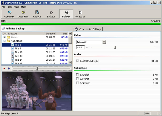 DVD Shrink 3.2.0.15 Crack For Windows 7 Full Free Download