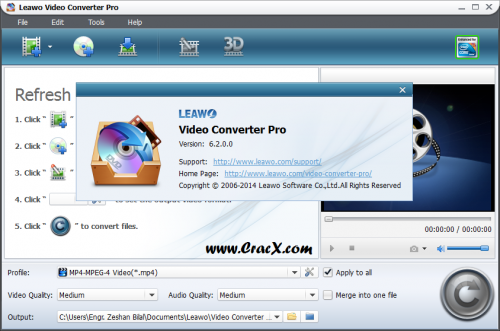 Leawo Video Converter Pro 6.2 + Crack & Patch Download