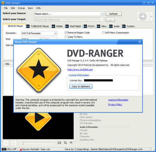 DVD-Ranger 6.2.4.4 CinEx HD Full Patch + Activator Download