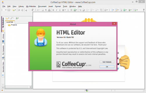 CoffeeCup HTML Editor 15.1 Build 782 Patch Crack Download