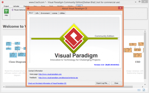 Visual Paradigm 13.0 Full Crack Key + Patch Free Download