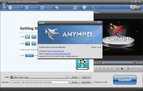 AnyMP4 Video Converter Ultimate 8.5.30 download the last version for windows