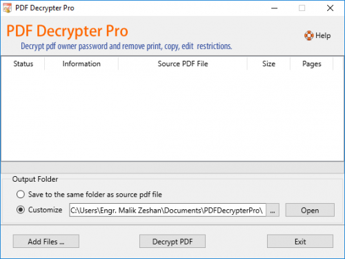PDF Decrypter Pro 4.00 Patch Crack + Keygen Download