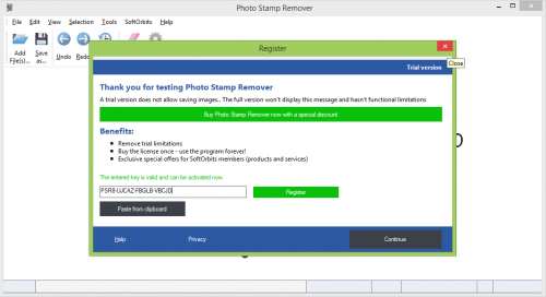 SoftOrbits Photo Stamp Remover 8.3 Serial Key Free Download
