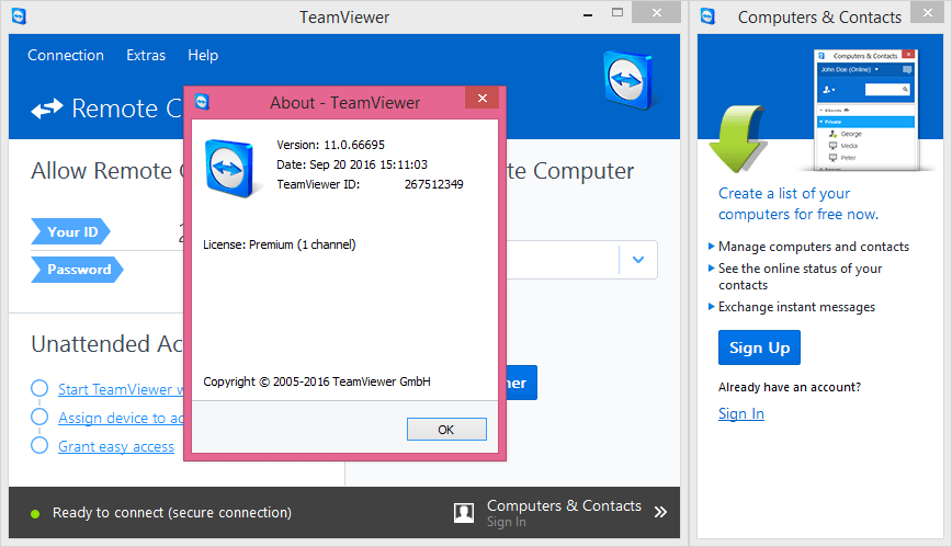 teamviewer 11 download for win