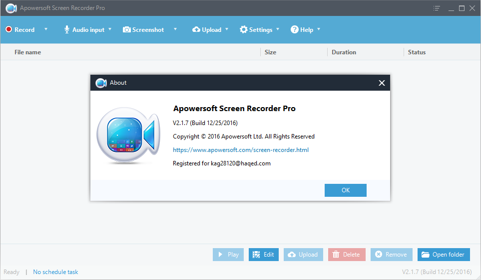 Apowersoft Screen Recorder Pro 2.1.7 Patch & Keygen Download