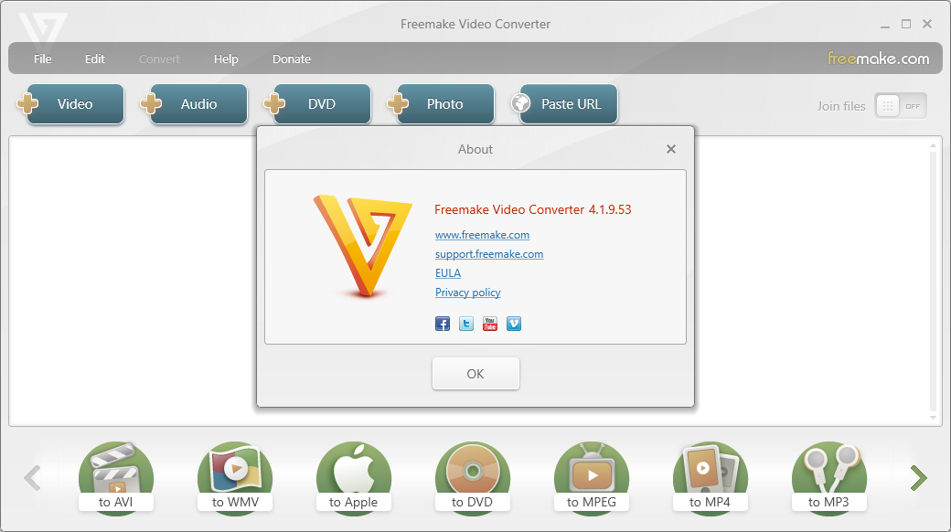 Freemake Video Converter Gold 4.1.9.53 Patch + Key Download