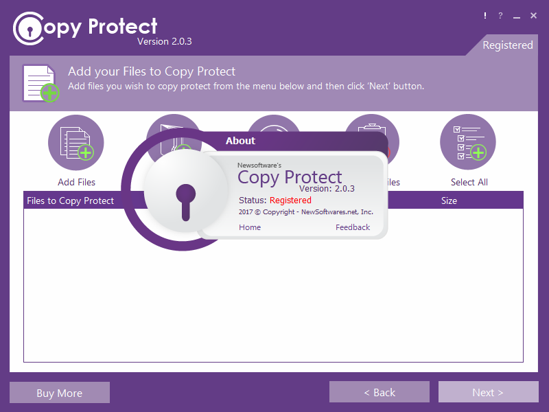 Newsoftwares Copy Protect 2.0.3 Patch + Crack Free Download