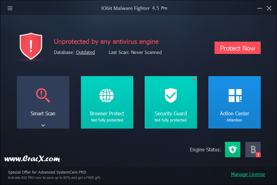 IObit Malware Fighter Pro 4.5 Serial key & Patch Download