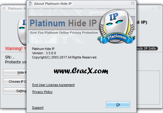 Platinum Hide IP 3.5.6.8 Keygen & Activator Download